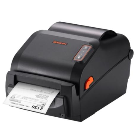 BIXOLON XD5-40d - Label printer - direct thermal - Roll (11.8 cm) - 203 dpi - up to 178 mm / sec - USB, LAN, serial, USB host - black - 1
