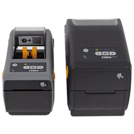 Zebra ZD411 - Label printer - thermal transfer - Roll (5.7 cm) - 300 dpi - up to 102 mm / sec - USB 2.0, USB host, Wi-Fi(ac), Bluetooth 4.1 - 0