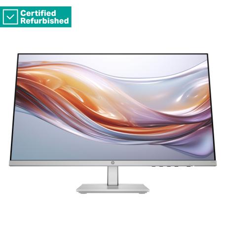 RENEW SILVER HP 524sh Series 5 FHD Monitor - 23.8" 1920x1080 FHD 300-nit 100Hz AG, IPS, HDMI/VGA, height adjustable/tilt, 1 year - 0