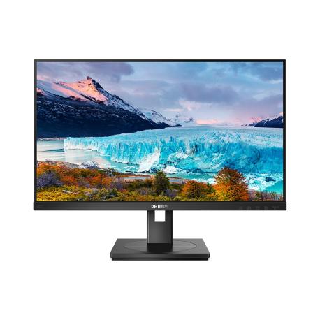 Philips S-line 272S1M - LED monitor - 27" - 1920 x 1080 Full HD (1080p) @ 75 Hz - IPS - 250 cd / m² - 1000:1 - 4 ms - HDMI, DVI-D, VGA, DisplayPort - speakers - black - 1