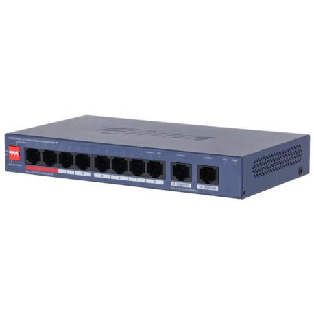 NET SWITCH 10PORT 8POE 10/100M/CS4010-8ET2GT-110 DAHUA - 0