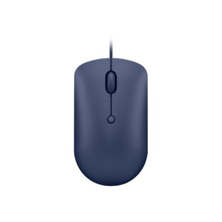 Lenovo 540 - Mouse - compact - optical - 4 buttons - wired - abyss blue - retail - 0