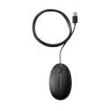 HP 320M - Mouse - optical - 3 buttons - wired - USB - bulk (pack of 120) - for ProBook 45X G9, 635, 640 G3, 640 G5, 640 G8, 64X G4, 650 G3, 650 G4, 650 G5, 650 G8