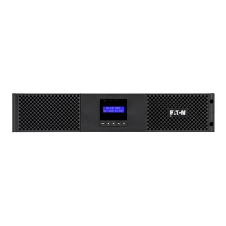 Eaton 9E - UPS (rack-mountable  /  external) - AC 200 / 220 / 230 / 240 V - 1800 Watt - 2000 VA - 1-phase - 6 x battery - Lead Acid - 7 Ah - RS-232, USB - output connectors: 6 - 2U - 19" - black - 1
