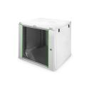 DIGITUS Professional Dynamic Basic Series DN-19 12U-6 / 6-EC - Cabinet - wall mountable - grey, RAL 7035 - 12U - 19"