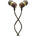 Marley Smile Jamaica Earbuds, In-Ear, Wired, Microphone, Brass | Marley | Earbuds | Smile Jamaica