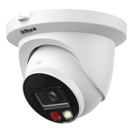 Dahua WizSense 2 Series IPC-HDW2449TM-S-IL - Network surveillance camera - eyeball - dustproof  /  waterproof - colour (Day&Night) - 4 MP - 2688 x 1520 - 1080p, 720p - M12 mount - fixed iris - fixed focal - audio - LAN 10 / 100 - H.265, H.265+, H.264+, H.264H, H.264B, MJPEG, H.264 - DC 12 V  /  PoE - 0