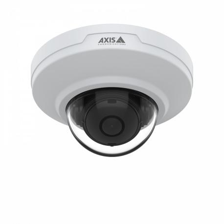 AXIS M3088-V - Network surveillance camera - dome - vandal  /  weatherproof - colour (Day&Night) - 8 MP - 3840 x 2160 - fixed iris - fixed focal - audio - LAN 10 / 100 - MJPEG, H.264, AVC, HEVC, H.265, MPEG-4 Part 10, MPEG-H Part 2 - PoE Class 2 - 0