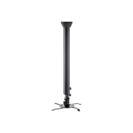 EDBAK PMV300 - Mounting kit (ceiling mount) - modular - for projector - aluminium, semi-matte powder coat - black - 0