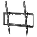 Goobay Basic - Mounting kit (fixed wall mount) - medium - for flat panel - steel - black - screen size: 32"-55"