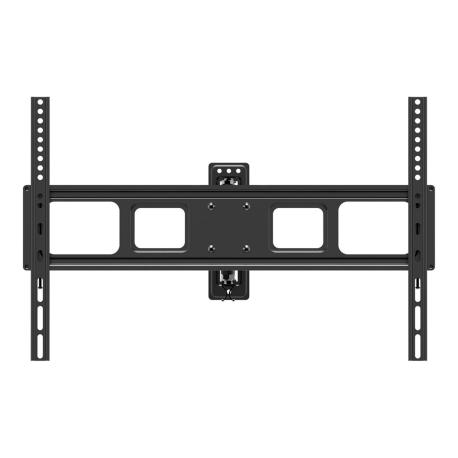 Goobay Basic - Mounting kit (full motion wall mount) - Large - for LCD display / curved LCD display - steel - black - screen size: 37"-70" - 0