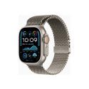 Apple Watch Ultra 2 - 49 mm - natural titanium - smart watch with milanese loop - band size: L - 64 GB - LTE, Wi-Fi 4, UWB, Bluetooth - 4G - 61.4 g
