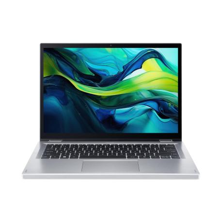 Acer Aspire Go Spin 14 AGSP14-31PT - Flip design - Intel N-series - N355  /  up to 3.9 GHz - Win 11 Home - Intel Graphics - 16 GB RAM - 512 GB SSD NVMe - 14" IPS touchscreen 1920 x 1200 - Wi-Fi 6 - pure silver - kbd: US Intl - 0