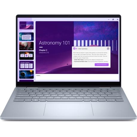 Dell 14 Plus 2-in-1 DB04250 - Flip design - Intel Core Ultra 5 - 226V  /  up to 4.5 GHz - Win 11 Home - Arc Graphics 130V - 16 GB RAM - 512 GB SSD NVMe - 14" IPS touchscreen 1920 x 1200 (Full HD Plus) - Wi-Fi 7 - ice blue - with 27 Months Basic Onsite - 0