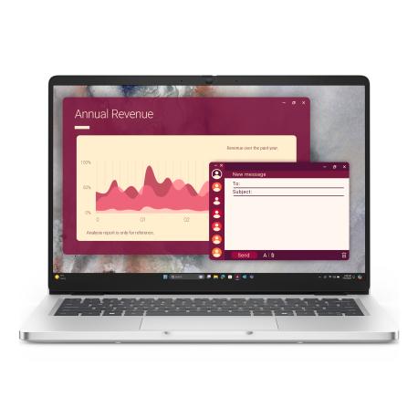 Dell Pro 14 PC14250/U5 235U/16GB/512GB SSD/14.0" FHD+/Integrated/FgrPr/FHD/IR Cam/Mic/WLAN + BT/US Backlit Kb/3 Cell/W11Pro/3yrs - 0