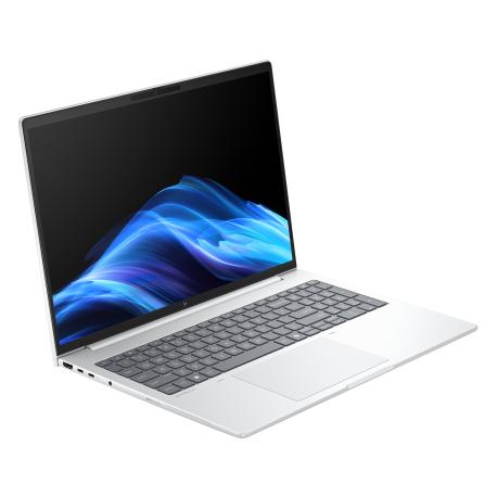 HP EliteBook 8 G1i Notebook AI - 174-degree hinge design - Intel Core Ultra 5 - 225U / up to 4.8 GHz - Win 11 Pro - Intel Graphics - 16 GB RAM - 512 GB SSD NVMe - 14" IPS 1920 x 1200 - Wi-Fi 7, Bluetooth - glacier silver - kbd: Intl English - 0