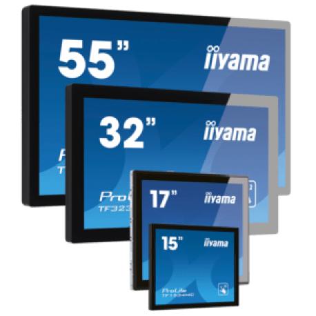 iiyama ProLite TF3239AS-B1AG - 32" Diagonal Class (31.5" viewable) LED-backlit LCD display - digital signage - with built-in media player and touchscreen (multi touch) - Android - 1080p 1920 x 1080 - black - 0