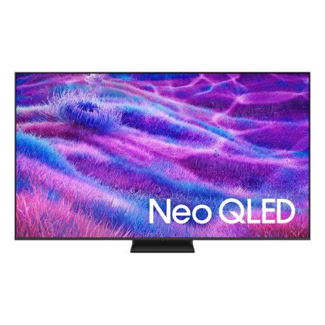 Samsung QE75QN80FAU - 75" Diagonal Class QN80F Series LED-backlit LCD TV - Neo QLED - Smart TV - Tizen OS - 4K UHD (2160p) 3840 x 2160 - HDR - Quantum Mini LED - silver - 1