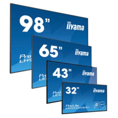 iiyama ProLite LH8665UHSB-B1 - 86" Diagonal Class LED-backlit LCD display - digital signage - Android - 4K UHD (2160p) 3840 x 2160 - black - 0