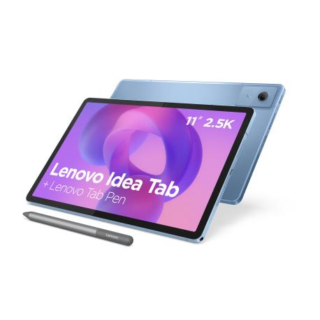 Lenovo Idea Tab ZAFM - Tablet - Android 15 or later - 128 GB UFS card - 11" IPS (2560 x 1600) - microSD slot - 5G - polar blue - 0