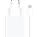 Xiaomi MDY-16-EF - Power adapter - combo, (Type-A) - 33 Watt - 3 A - PD (USB) - on cable: USB-C