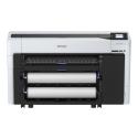 Epson SureColor SC-T5700D - 36" large-format printer - colour - ink-jet - Roll (91.4 cm) - 2400 x 1200 dpi - up to 130 sq.m / hour (mono)  /  up to 130 sq.m / hour (colour) - USB, Gigabit LAN, Wi-Fi - cutter