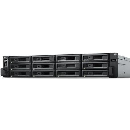 Synology RX1223RP Expansion Unit - Storage enclosure - 12 bays (SAS-3) - rack-mountable - 2U - 0