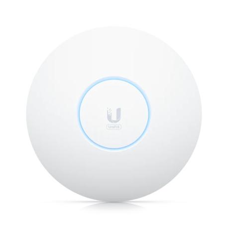 Ubiquiti UniFi U6 - Radio access point - 802.11a / b / g / n / ac / ax (Wi-Fi 6E) - 2.4 GHz, 5 GHz, 6 GHz - wall  /  ceiling mountable - 0