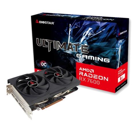 VGA PCIE16 RX7600 8GB GDDR6/VA76S6RM81 BIOSTAR - 0