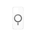 CARE by PanzerGlass - Back cover for mobile phone - MagSafe compatibility - recycled plastic - transparent, black - for Apple iPhone 16 Pro Max