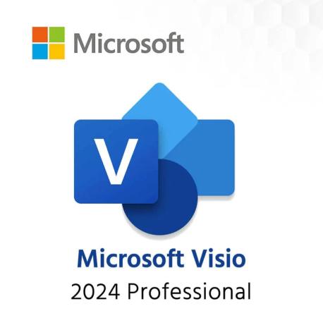 Microsoft Visio Professional 2024 - Licence - Download - ESD - Win - All Languages - 0