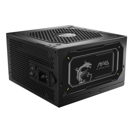 MSI MAG A750GL PCIE5 II - Power supply (internal) - ATX12V 3.1 /  EPS12V - 80 PLUS Gold - Cybenetics Gold - AC 100-240 V - 750 Watt - active PFC - 1
