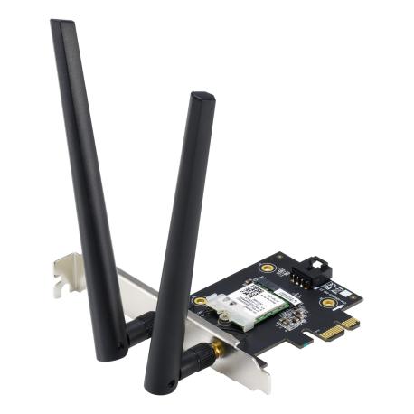ASUS PCE-AX1800 - Network adapter - PCIe - 802.11a, 802.11b / g / n, 802.11ax, Bluetooth 5.2 - 0