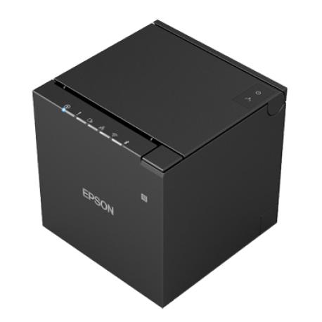 Epson TM M30IIIWL (157) - Receipt printer - thermal line - Roll (7.95 cm) - 203 x 203 dpi - up to 300 mm / sec - USB 2.0 host, USB 2.0, USB-C, LAN, Wi-Fi(ac), Bluetooth 5.0 - cutter - black - 1