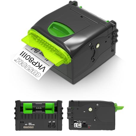 Custom VKP80III - Receipt printer - thermal transfer - Roll (8.25 cm) - 203 dpi - up to 250 mm / sec - USB 2.0, RS232 - 3