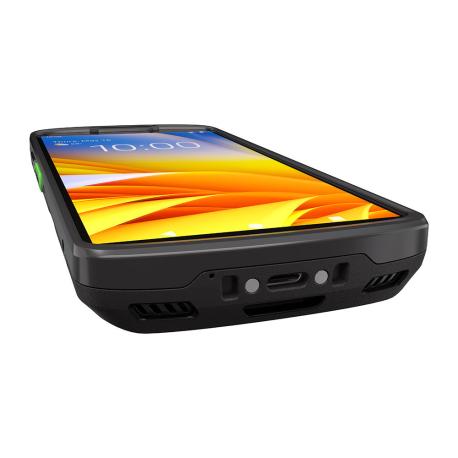 Zebra TC53E - Data collection terminal - rugged - Android - 64 GB - 6" colour (1080 x 2160) - rear camera + front camera - barcode reader - (2D imager) - USB host - microSD slot - NFC, Bluetooth, Wi-Fi 6E - TAA Compliant - 2