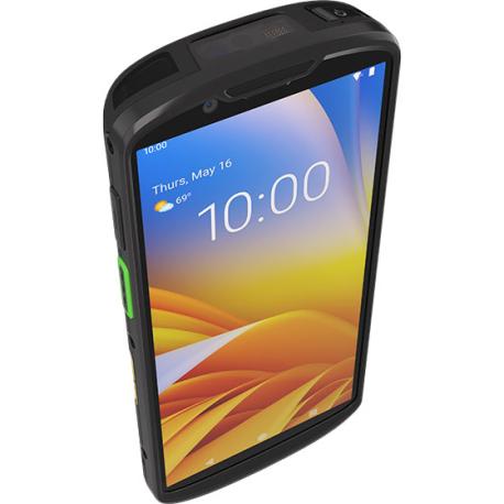 Zebra TC53E - Data collection terminal - rugged - Android - 64 GB - 6" colour (1080 x 2160) - rear camera + front camera - barcode reader - (2D imager) - USB host - microSD slot - NFC, Bluetooth, Wi-Fi 6E - TAA Compliant - 3