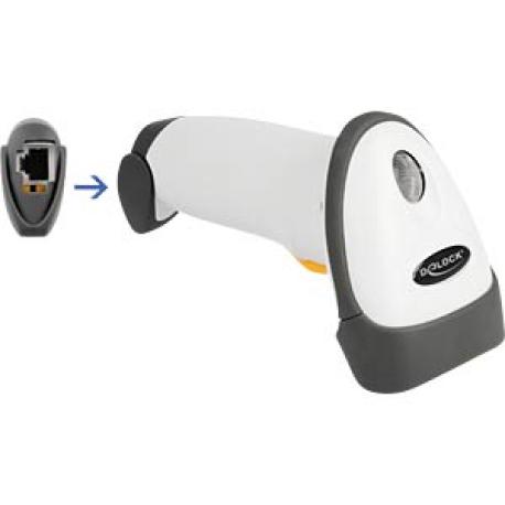 Delock - Barcode scanner - handheld - 200 scan  /  sec - decoded - USB - 1