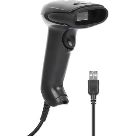 Delock - Barcode scanner - portable - 100 scan  /  sec - decoded - Bluetooth, USB, RF(2.4 GHz) - 0