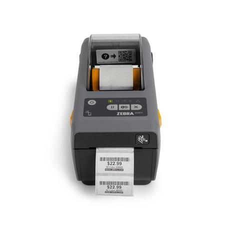 Direct Thermal Printer ZD611_ 203 dpi, USB, USB Host, Ethernet, BTLE5, EU and UK Cords, Swiss Font, EZPL - 1