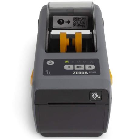 Direct Thermal Printer ZD611_ 203 dpi, USB, USB Host, Ethernet, BTLE5, EU and UK Cords, Swiss Font, EZPL - 0