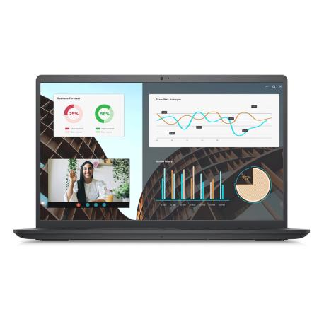 Dell Vostro 15 3530 - Intel Core i5 - 1335U / up to 4.6 GHz - Win 11 Home - Intel Iris Xe Graphics - 8 GB RAM - 256 GB SSD NVMe - 15.6" IPS 1920 x 1080 (Full HD) @ 120 Hz - carbon black - with 3 Years ProSupport with Next Business Day On-Site Service - 0