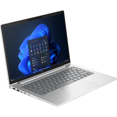 HP ProBook 4 G1ah Notebook AI - AMD Ryzen 5 - 220  /  up to 4.9 GHz - Win 11 Pro - Radeon 740M - 16 GB RAM - 512 GB SSD NVMe - 14" IPS 1920 x 1200 - Gigabit Ethernet - Wi-Fi 7, Bluetooth - pike silver - kbd: Pan Nordic - 2