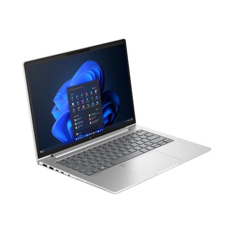 HP EliteBook 8 G1a Notebook Next Gen AI - AMD Ryzen AI 5 - 340 / up to 4.8 GHz - Win 11 Pro - Radeon 840M - 16 GB RAM - 512 GB SSD NVMe - 14" IPS 1920 x 1200 - Wi-Fi 7, Bluetooth - glacier silver - kbd: Intl English - with HP Carbon Neutral Computing Services - To the Door with Usage Service for Notebooks - 3