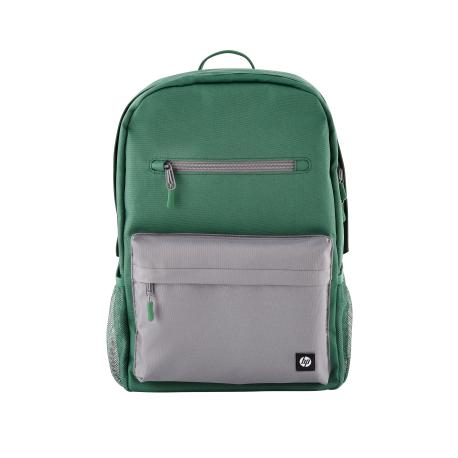 HP - Campus - notebook carrying backpack - 15.6" - grey, green - 0