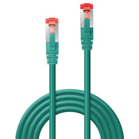 Lindy - Patch cable - RJ-45 (M) to RJ-45 (M) - 2 m - SFTP, PiMF - CAT 6 - snagless - green - 0
