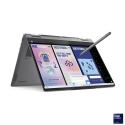 Lenovo Yoga 7 2-in-1 14ILL10 83JQ - Flip design - Intel Core Ultra 7 - 256V / up to 4.8 GHz - Win 11 Home - Intel Arc Graphics 140V - 16 GB RAM - 512 GB SSD NVMe - 14" OLED touchscreen 1920 x 1200 - Wi-Fi 7, Bluetooth - luna grey