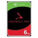 Seagate IronWolf Pro ST6000NT001 - Hard drive - 6 TB - internal - 3.5" - SATA 6Gb / s - 7200 rpm - buffer: 256 MB - with 3 years Seagate Rescue Data Recovery