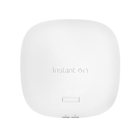 HPE Aruba Instant ON AP25 (RW) - Radio access point - Bluetooth LE - Wi-Fi 6, Bluetooth - 2.4 GHz, 5 GHz - cloud-managed - BTO - wall  /  ceiling mountable - 0