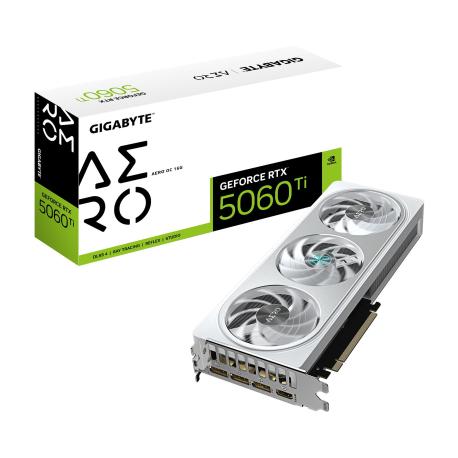 VGA PCIE16 RTX5060TI 16GB/GV-N506TAERO OC-16GD GIGABYTE - 0